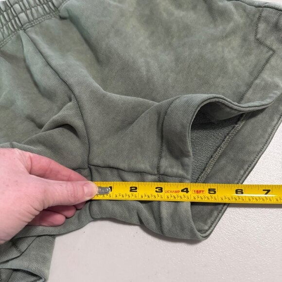 Aerie Green Suns Out High Waisted Sweat Short w Pockets Womens size XS - Picture 8 of 9
